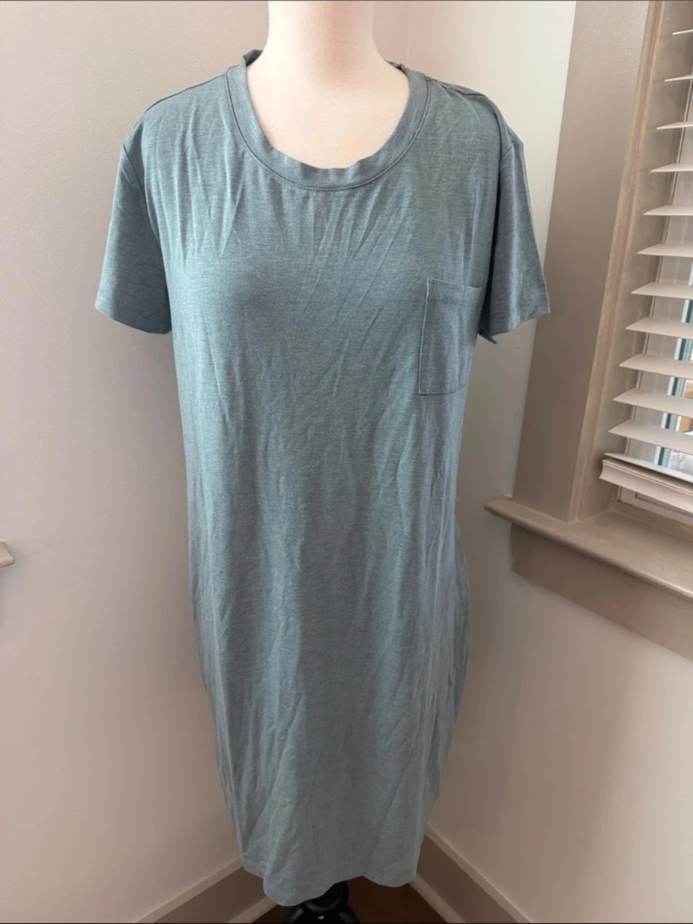 Free Fly Woman’s Bamboo Dress in Sage Green Like New